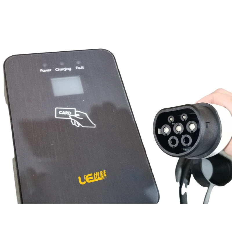 UE7kw ac ev charger ocpp 1.6 j new energy el type 2 1 phase 32A electric car fast charger