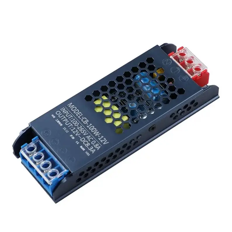 12V33.3A ультра тонкий 85% эффективный импульсный источник питания 12V400W 24V400W светодиодный рекламный щит световой короб блок