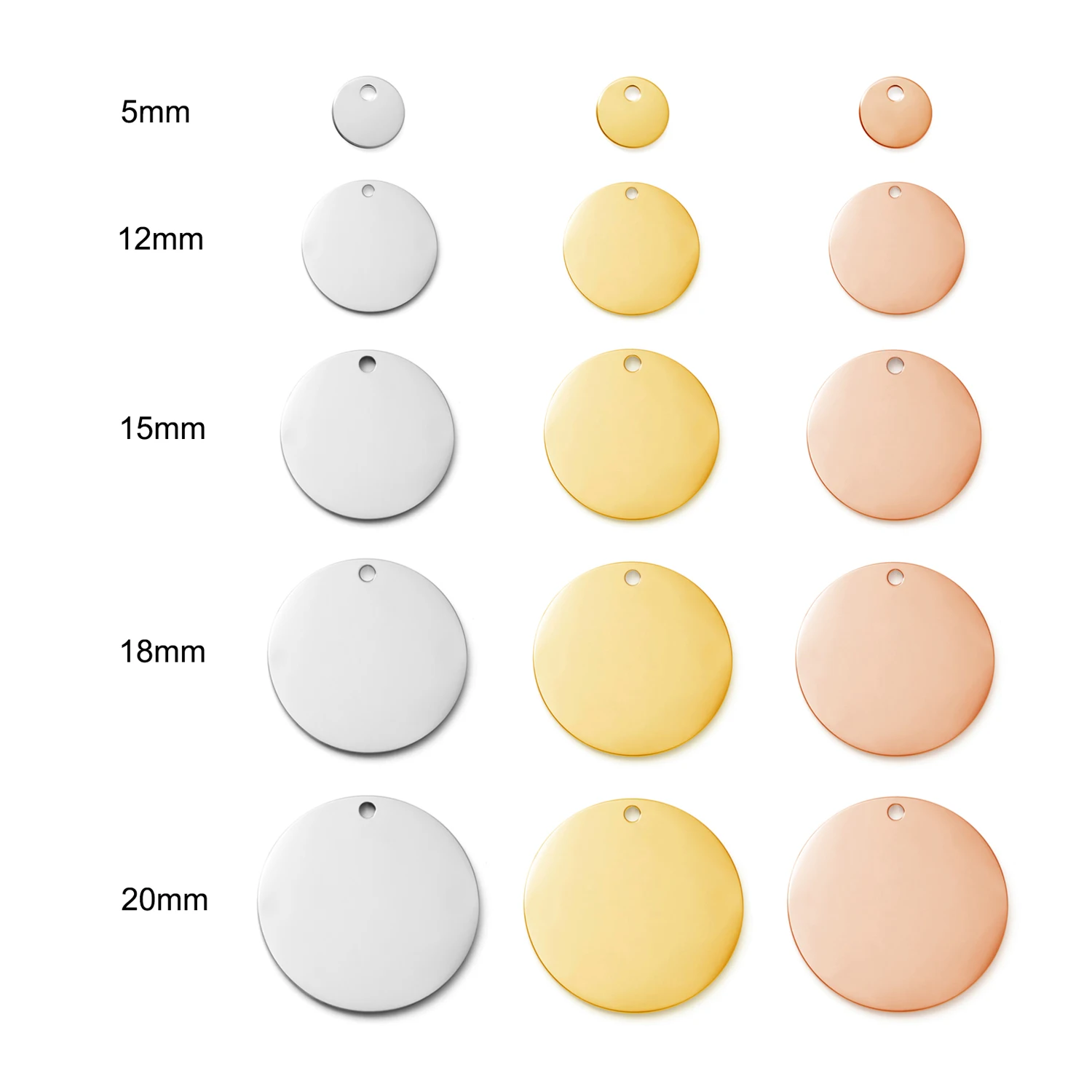 Wholesale Stainless Steel Gold Heart Custom Bar Blank Plate Laser Engraved Logo Pendants for Bracelets Necklace