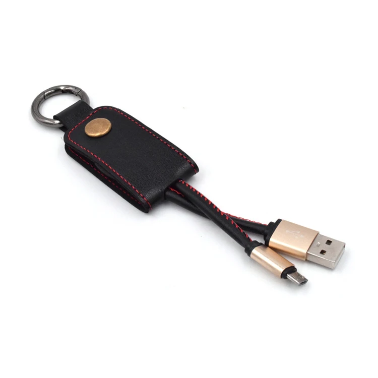 Лидер продаж, заводской USB-кабель с брелоком для быстрой зарядки 2 А