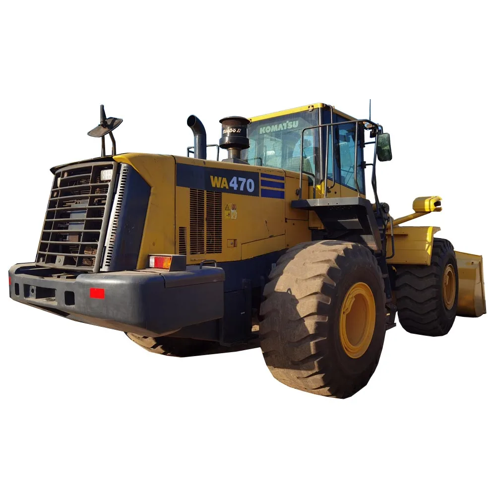 
High Performance Used Wheel Loader 8980*3250*3500mm Used komatsu load-wa470-6 