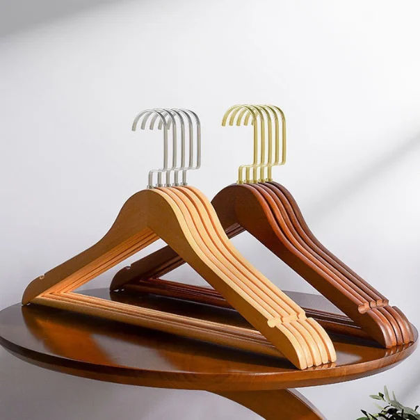 19 Years Hangers Manufacturer Free Samples Low MOQ Natural Bulk 100 Pack Wooden Hanger of Wood