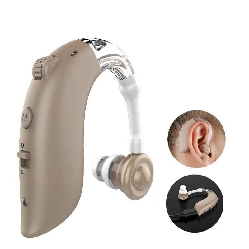 
Dropshipping China Buy Wholesale Prices List Severe Hearing Loss Ear Aids Deafness Wireless BTE Sound Amplifier Hearing Aid 