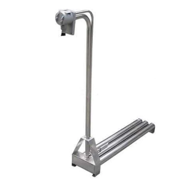 Annai L Shape Electroplating Power Supply 1000mm Heating Electric Titanium Heat Exchanger Pool Heater Titanium-Water-Heater