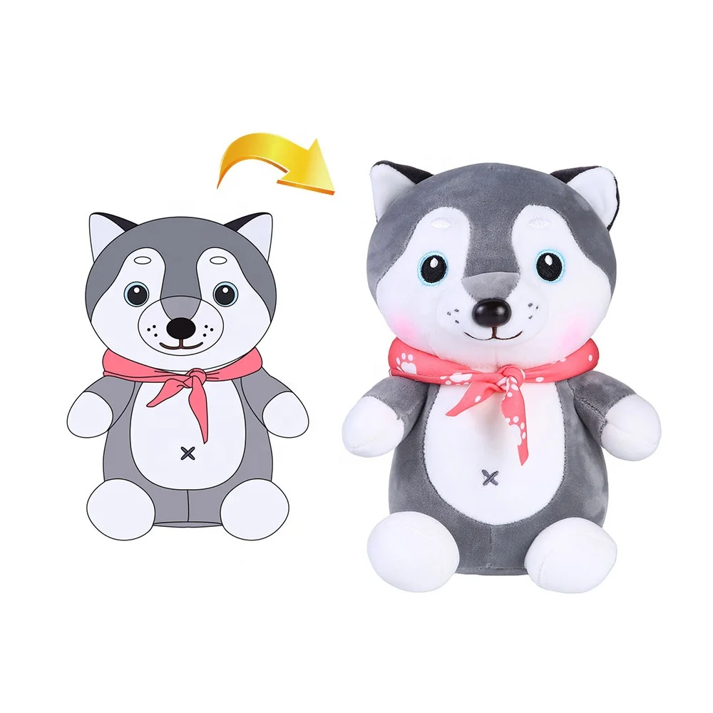 Cute Cartoon Anime Custom Plushie Doll Soft Toys Wholesale OEM LOGO Customized Stuffed Plush Pillow Toys Kids Gift