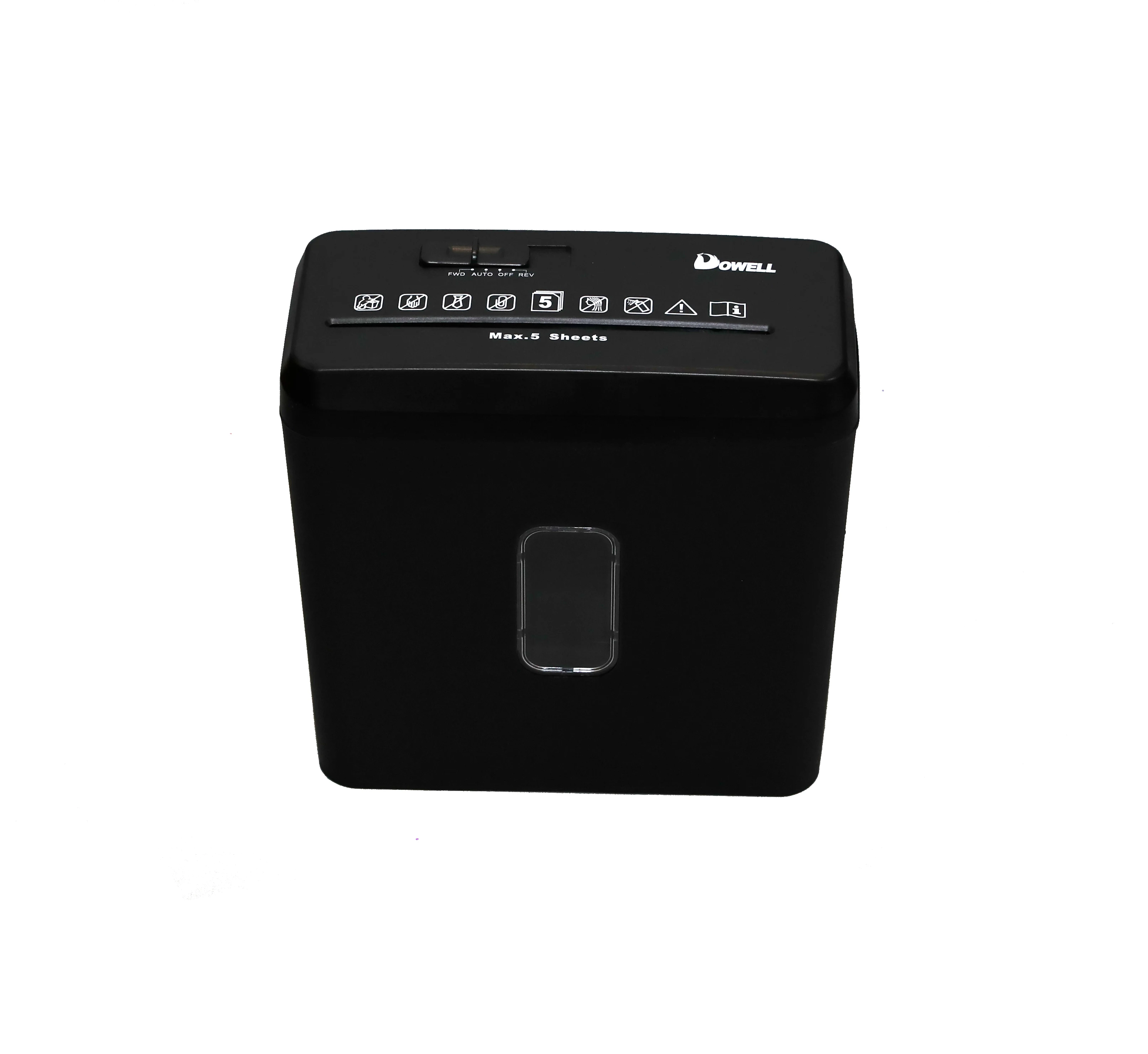 Cross Cut Paper Shredder 5 Sheets Shredder with Window Bin Shredder Paper