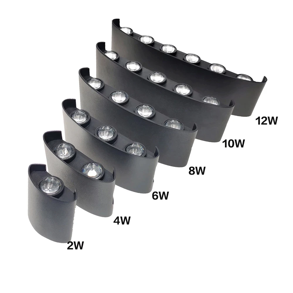 7W Outdoor surface Mounter Up And Down LED Wall Light