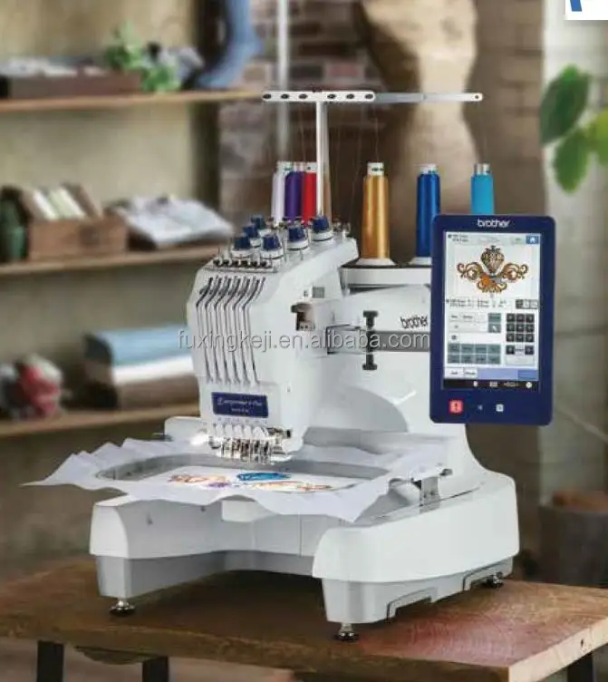 Brother PR670E computerized embroidery machine Single head 6 needles automatic industrial embroidery machine