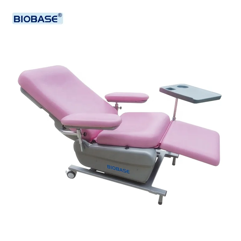 BIOBASE China Blood Collection Chair high-strength fiber material Blood Bank Instrument of medical