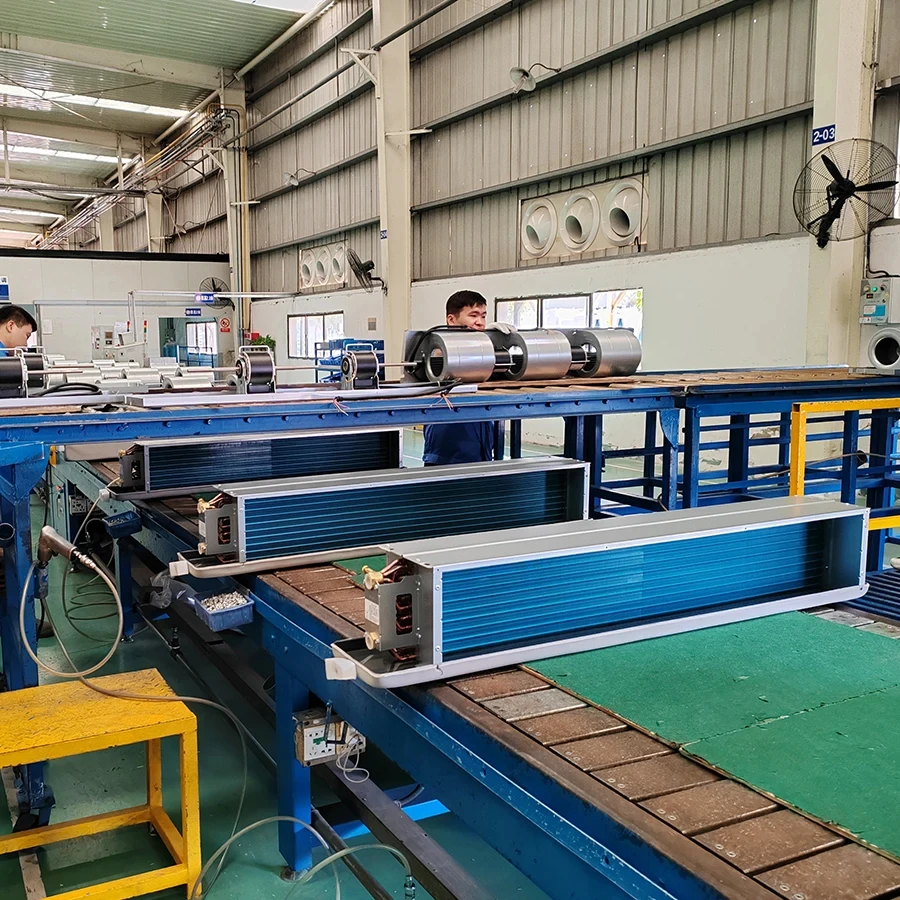 Duct Type Fan Coil Unit,Ceiling Concealed Air Conditioner Fcu