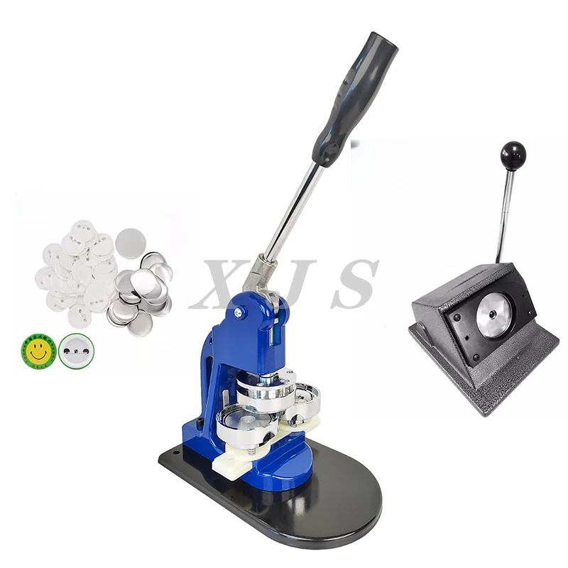 Wholesale High Quality covered button machine Badge Making Machine Manual button making machine Pin Button Maker