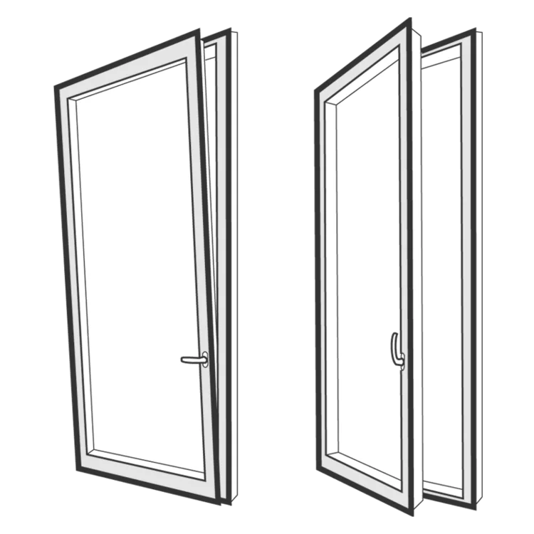Factory Customized House PVC Windows Low Price Sliding UPVC Windows Aluminum Double Glazed Profile Tilt and Turn Windows