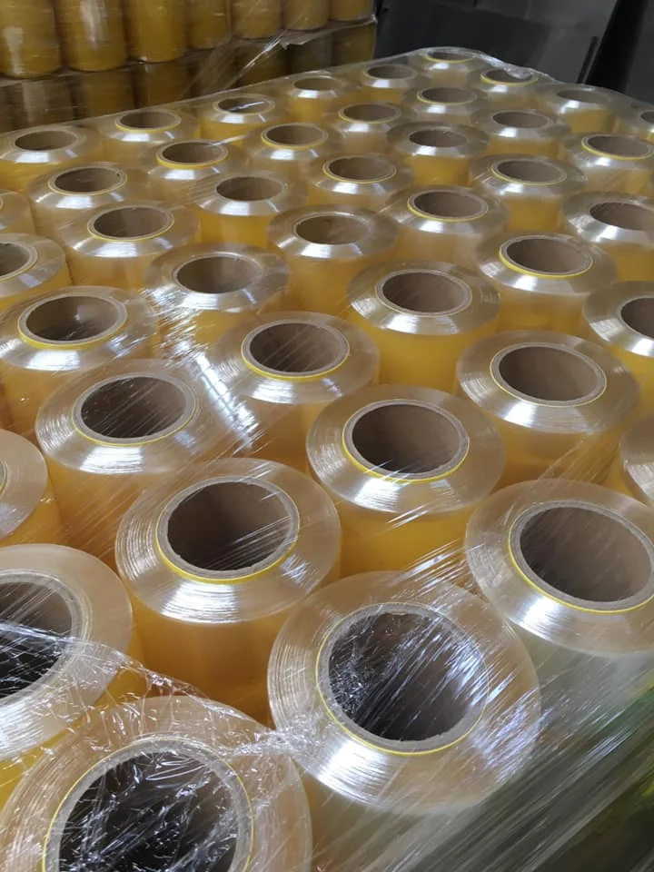 Factory Price Pallet Film Plastic Soft Packaging Film Lldpe Casting Transparent Package Carton Stretch Film Moisture Proof
