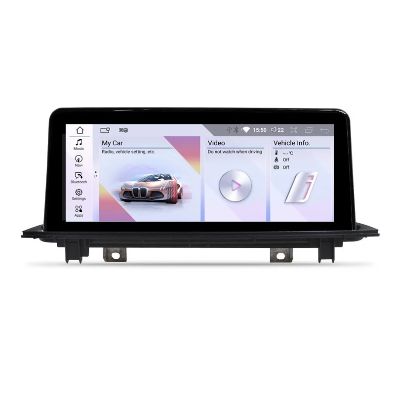 Car GPS Radio Navigation Android MCX 10.25' 8 Core Screen Carplay 32GB 64GB For BMW F20 F21 1 Series CIC 2012-2013