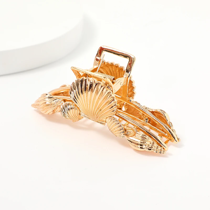 Seafood Orchid Acetate Flower Metal Goody Halloween Custom Acrylic Flat High Quality Claw Clips For Women