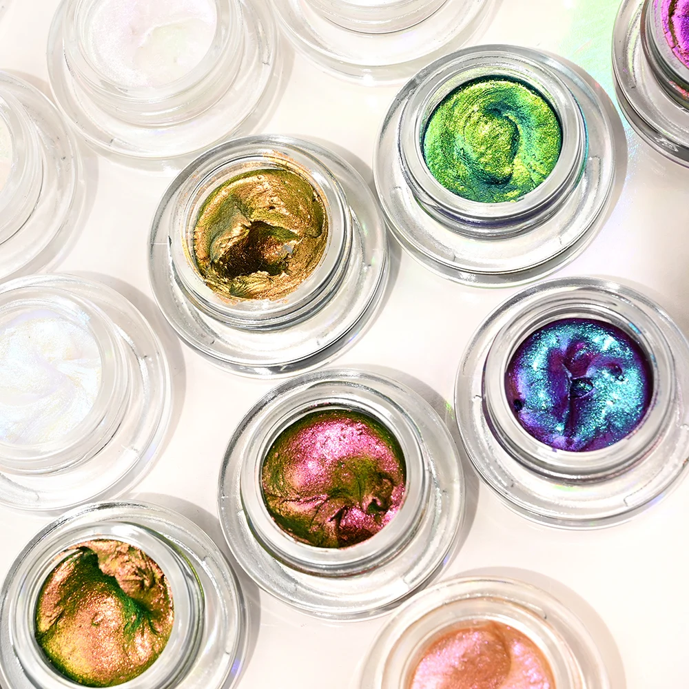 Chameleon Glitter Eyeshadow Duochrome Cream Eye Makeup Cosmetics Glitter Gel Eyeshadow