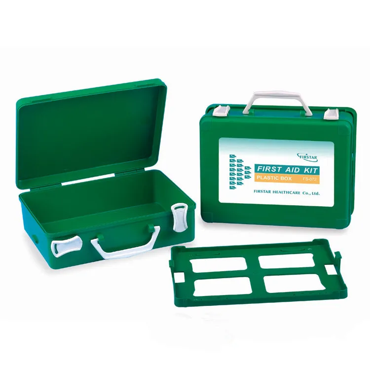 Household wall-mounted plastic first aid kit car medical supplies case