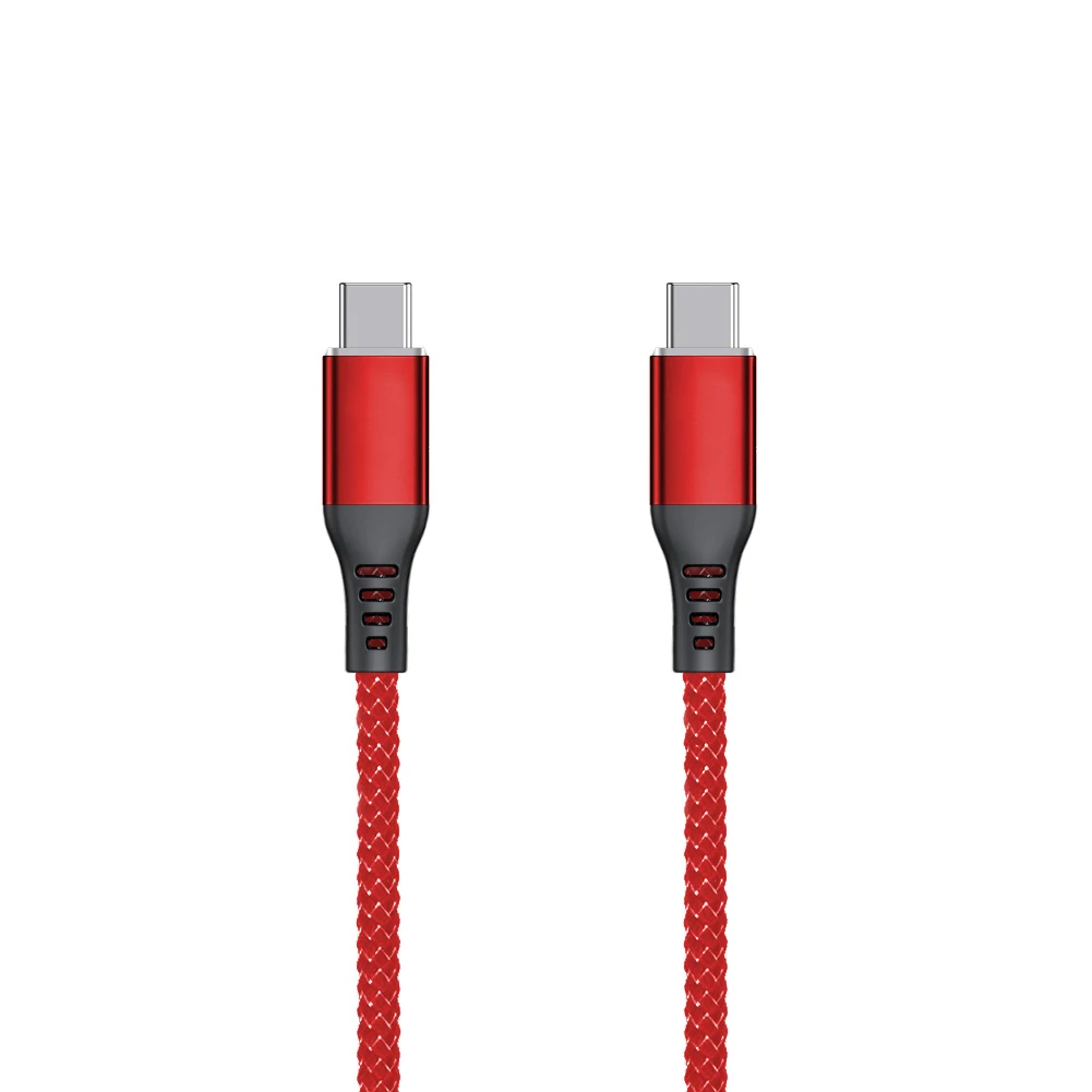 1 образец OK FLOVEME USB Type C кабель 3A Быстрая зарядка нейлоновый Плетеный Type-C к зарядный для передачи данных зарядное