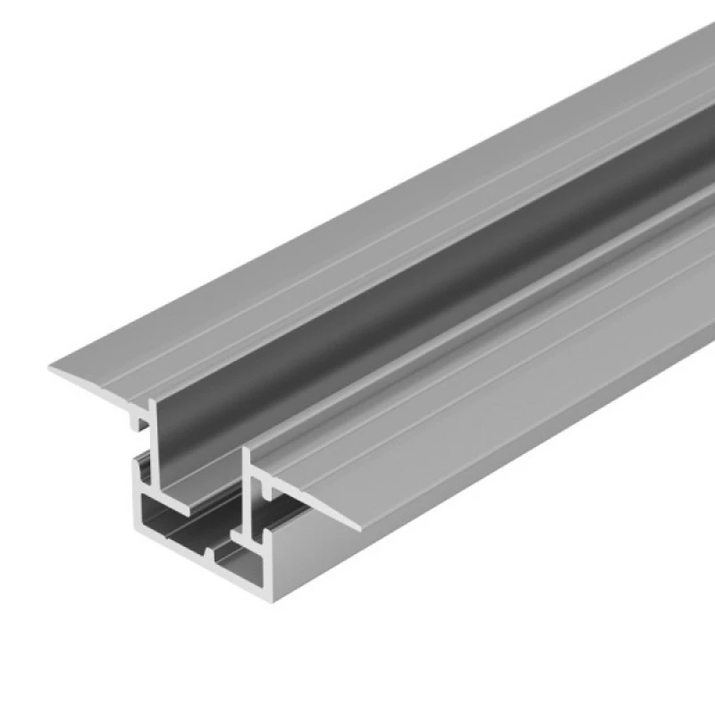 black/sliver Anodized Aluminum Extrusion  Aluminum Profile Extruded Aluminum for frame
