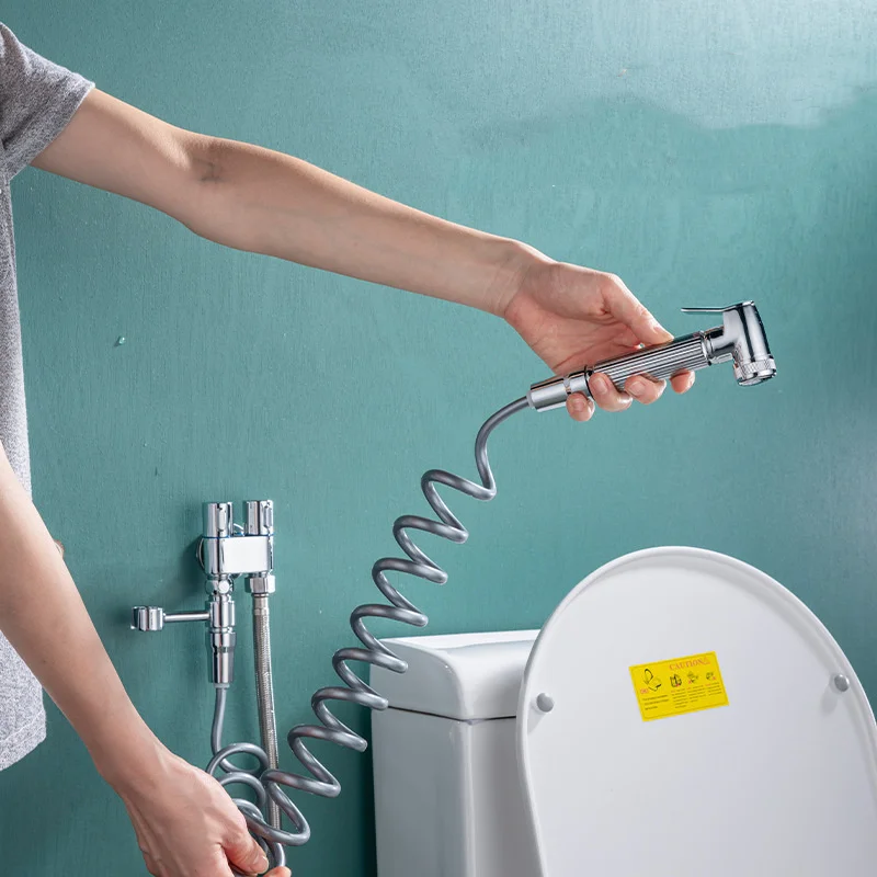 Hand Faucet Bath Shattaf Wall Mounted Shataf Set Sprayer Toilet Bidet Wc Grifo