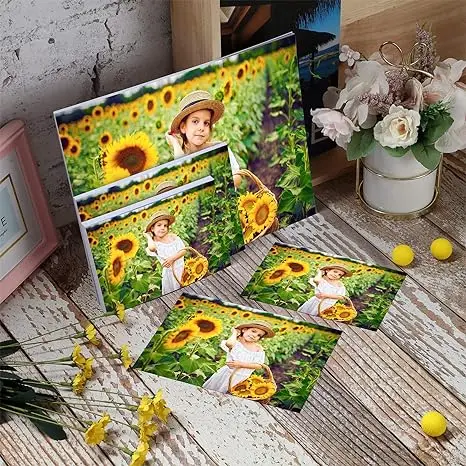 Hot sale 240g high gloss single sided RC photo paper waterproof inkjet printing clear bright side for Epson printer