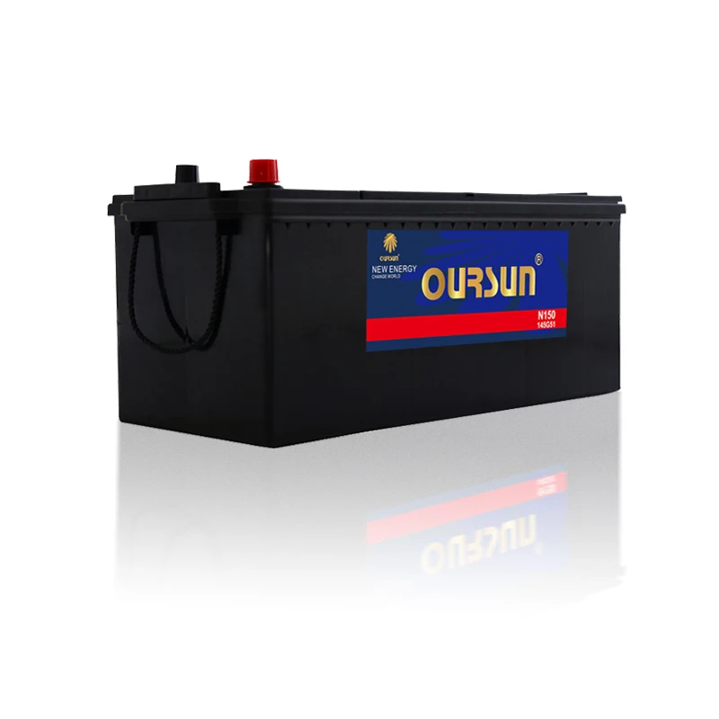 Rechargeable lead acid automobile battery wholesale maintenance free OEM available MFN150 12V 150Ah car batteries