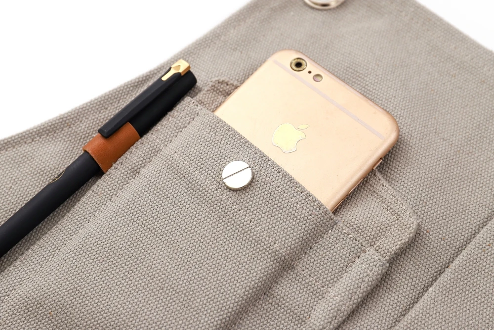 
Durable Twill Cross Back Barber Gray Apron Split Leg Adjustable Bartender Aprons 