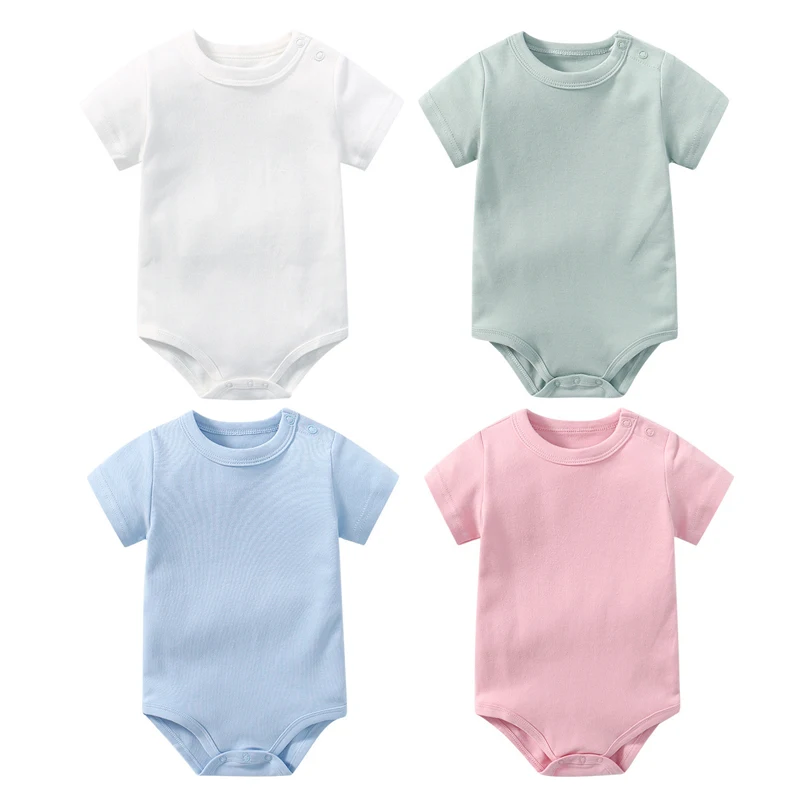 wholesale baby boy clothes baby girl bodysuit unisex baby onesie blank