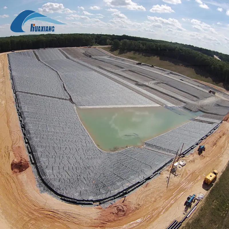 20 mil Polyethylene HDPE Geomembrane Fish Pond liner Aquaculture liner Project and Fish Growing Tank