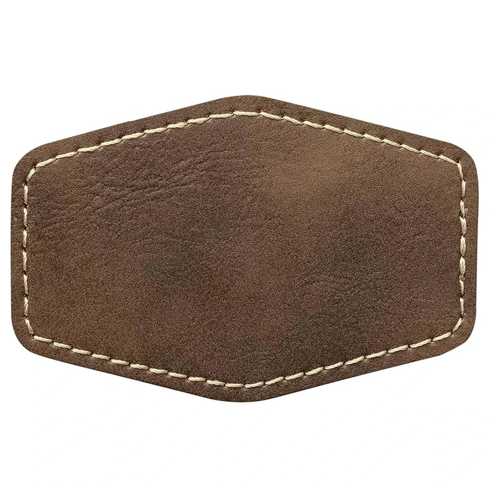 Custom Real Leather Patch Hat Genuine Leather Jeans Patch Badge Label Blanks Genuine Leather Patches For Jeans