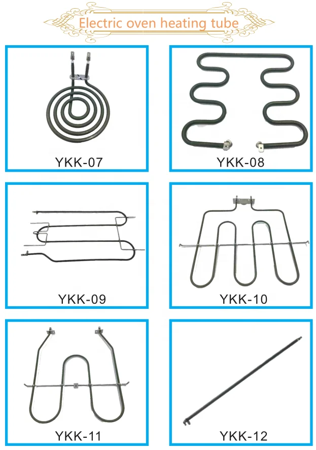 Customizable Electric Tubular Heating Element For Oven U Shape Electric Tubular Heater