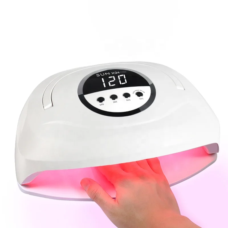 SUNX24MAX Professional Nail Dryer Two Hand Use Uv Light Nail Lamp 81pcs Lamp Beads High Power Fast Drying Nail Polish Lamp