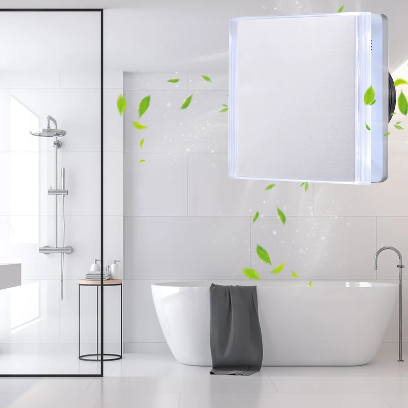 Luxurious Design And Energy Saving Stainless Steel Bathroom Extractor Fan High Efficiency Room Exhaust Fan