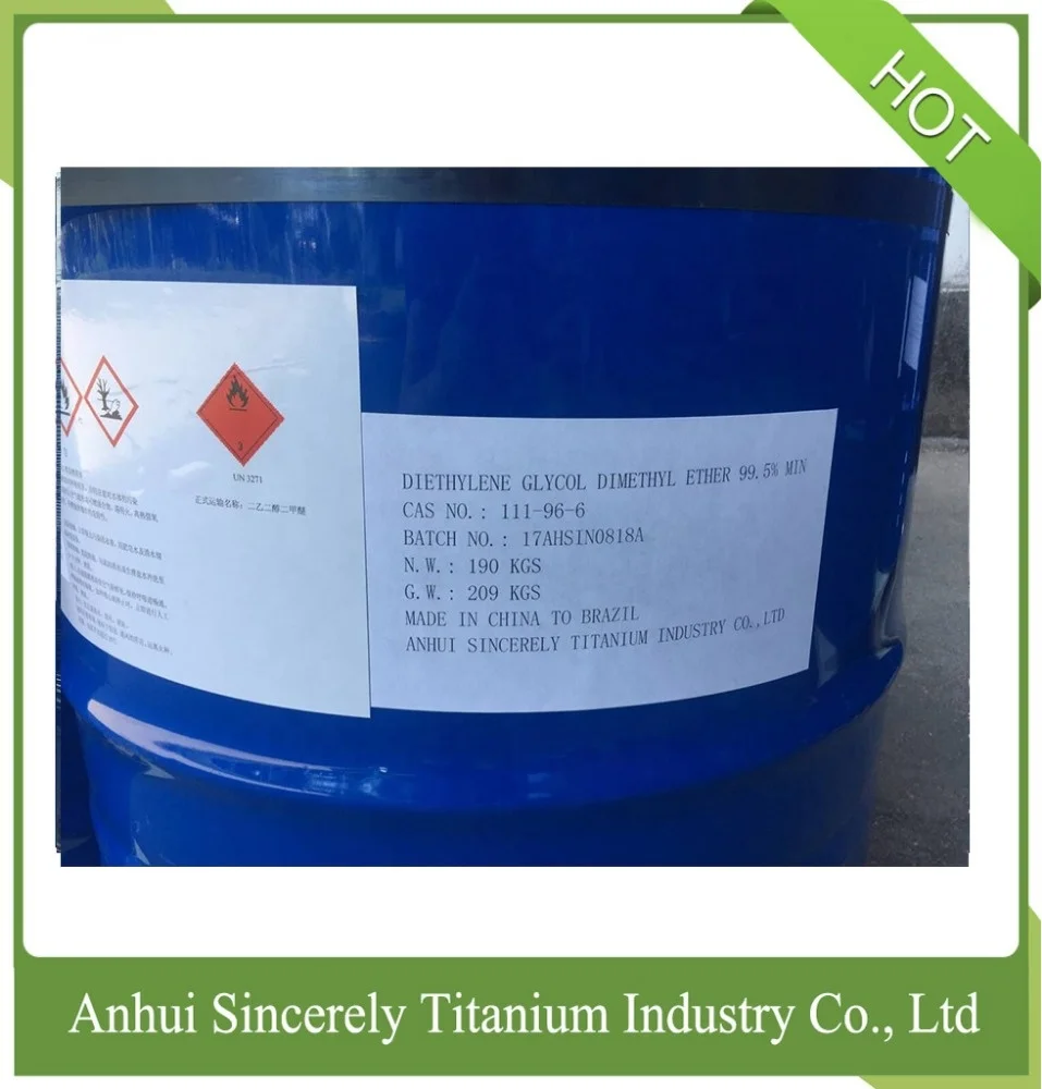 CAS No. 112-73-2 Diethylene Glycol Dibutyl Ether / Dibutyl Carbitol / Butyl Diglyme