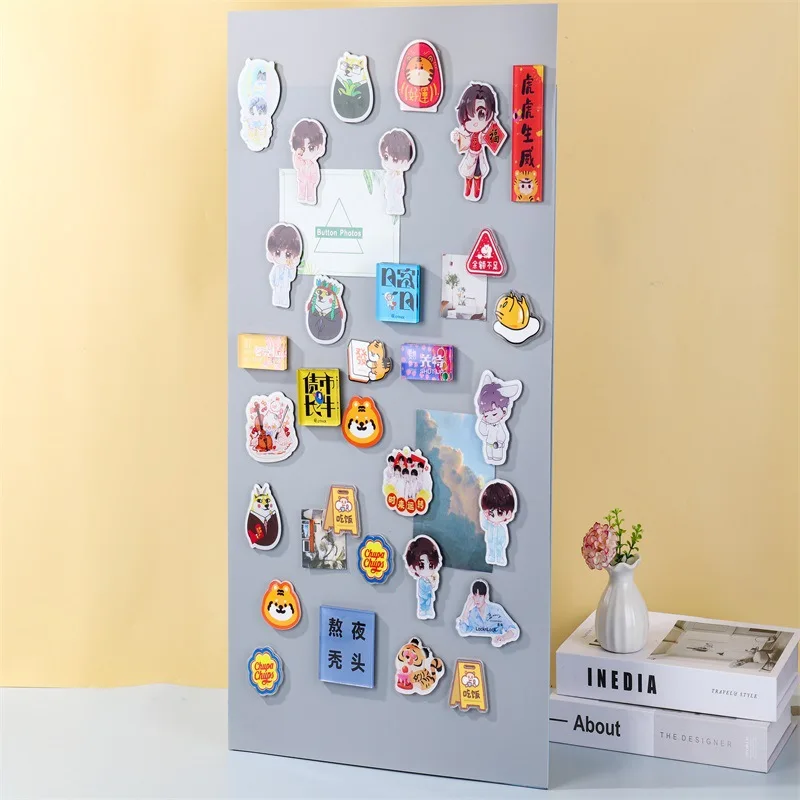 Hot Selling High Quality Children Education Acrylic Magnetic Stickers Home Letters Teaching Cartoon Refrigerator Magnets