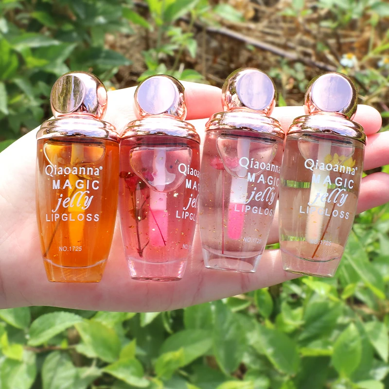 Прозрачный женский милый Жидкий блеск для губ, прозрачный увлажняющий плюшевый фруктовый светящийся поцелуи, масло для губ