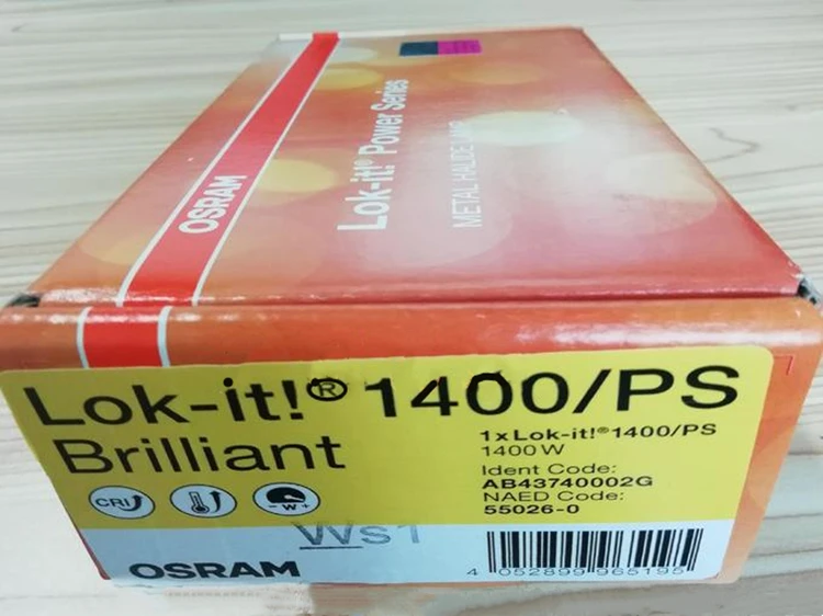 Луч света LOK-IT HTI 1400W PS блестящий quick-установлен металлогалогенные лампы для компьютера крашения высокой цветовая температура