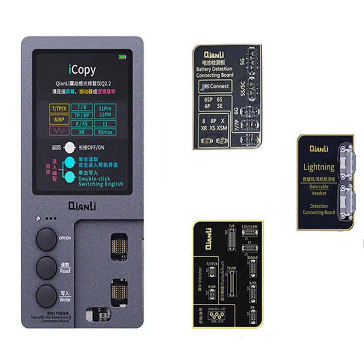 Инструмент для ремонта батареи iCopy Plus 2 1 True Tone Light Sensor 7 X XS max XR 11promax вибрирующий программатор