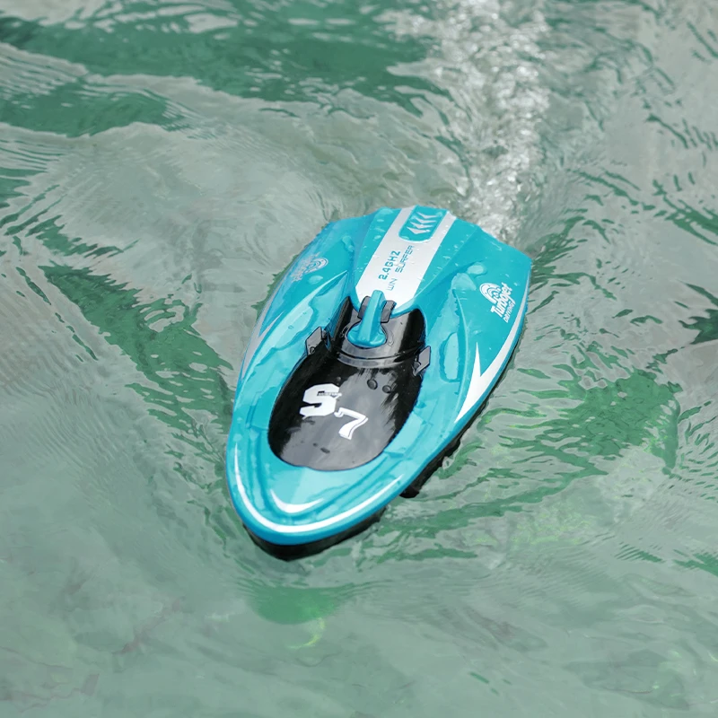 FY007 Rc Double Vortex Injection Speed Boat Ship 2.4G Waterproof Electric Speed Racing Jet Boat Toys