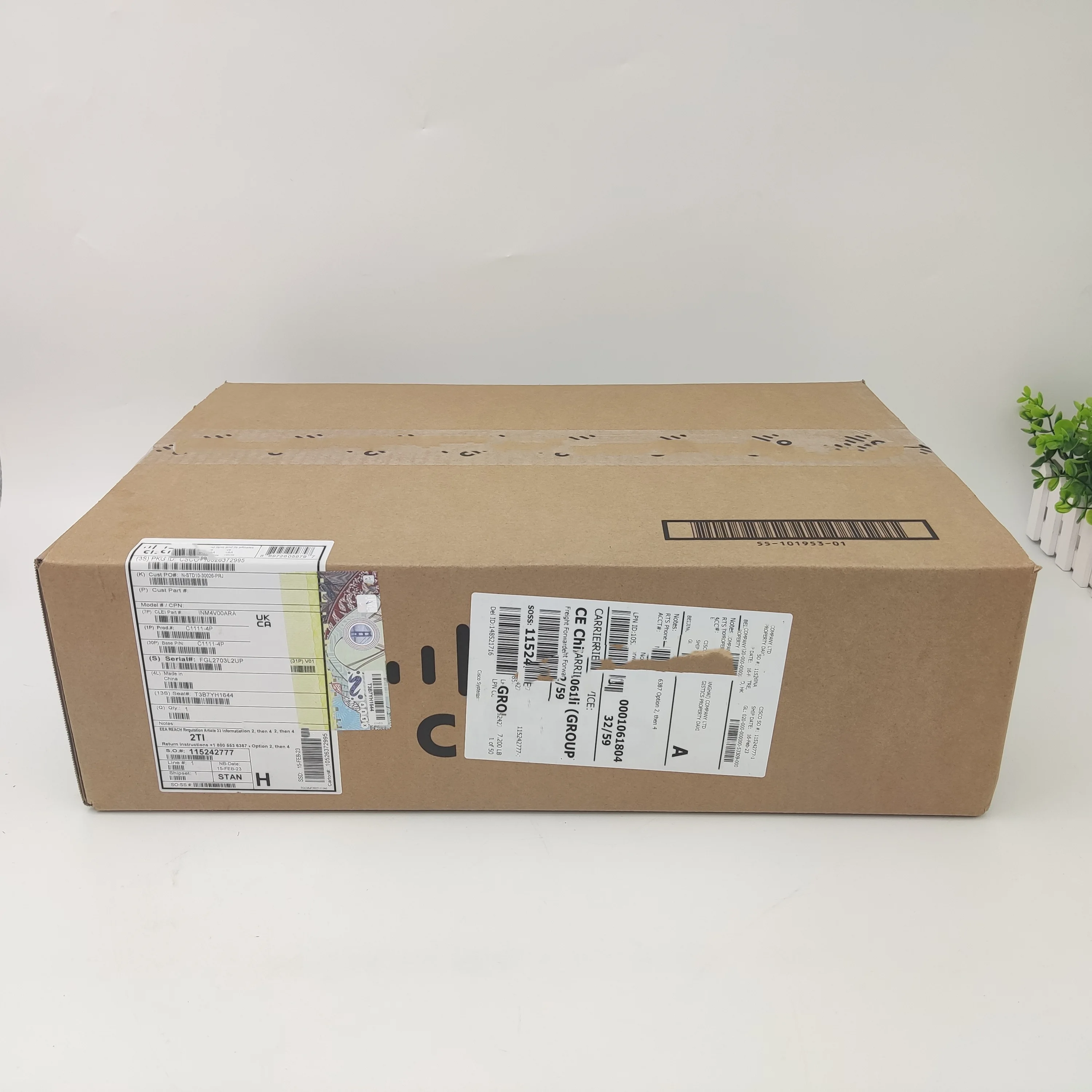 New Original C1111-4P ISR1100 4 Ports Dual GE WAN Ethernet Router C1111-4P