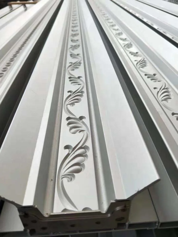 Interior Decoration Gypsum Plaster Cornice molds  Production Line