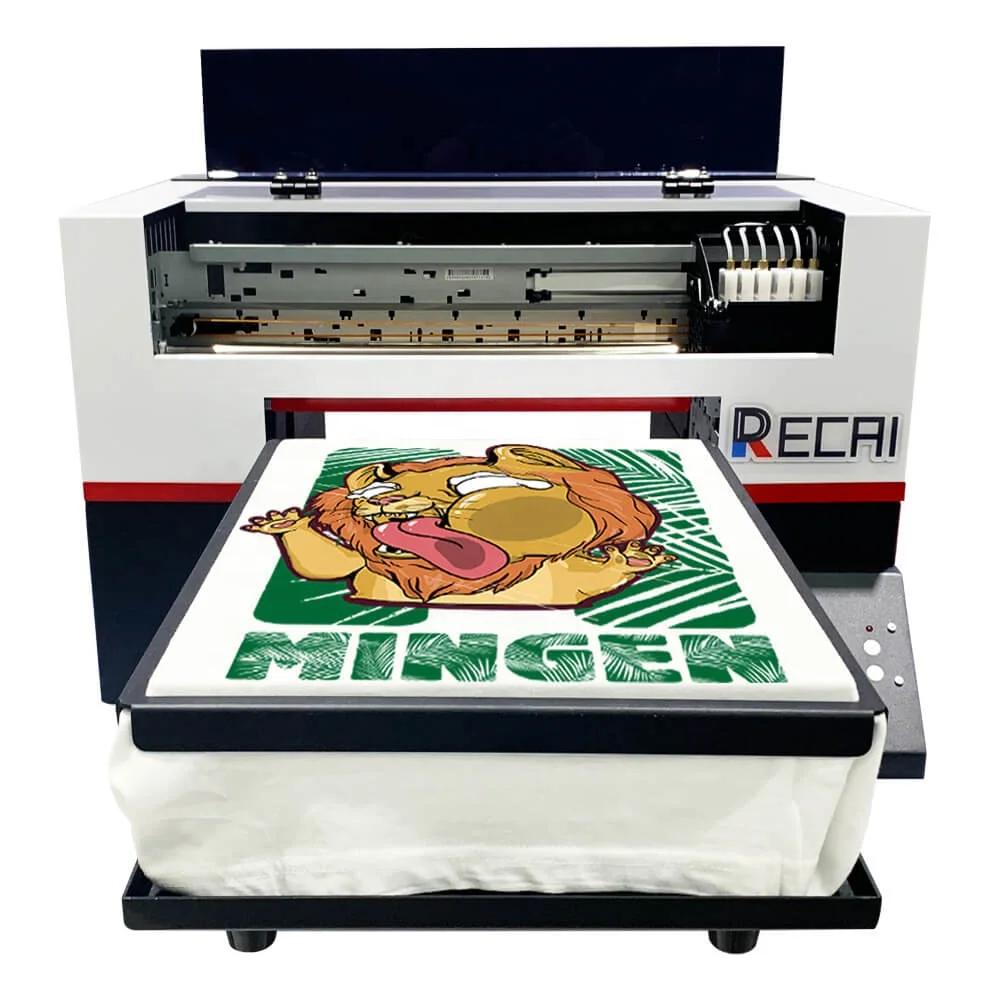 Chinese Brand-RECAI Digital Garment Customized Memorial T shirt Sweater Hoodie Printing Machine for Scenic Spots and Museums