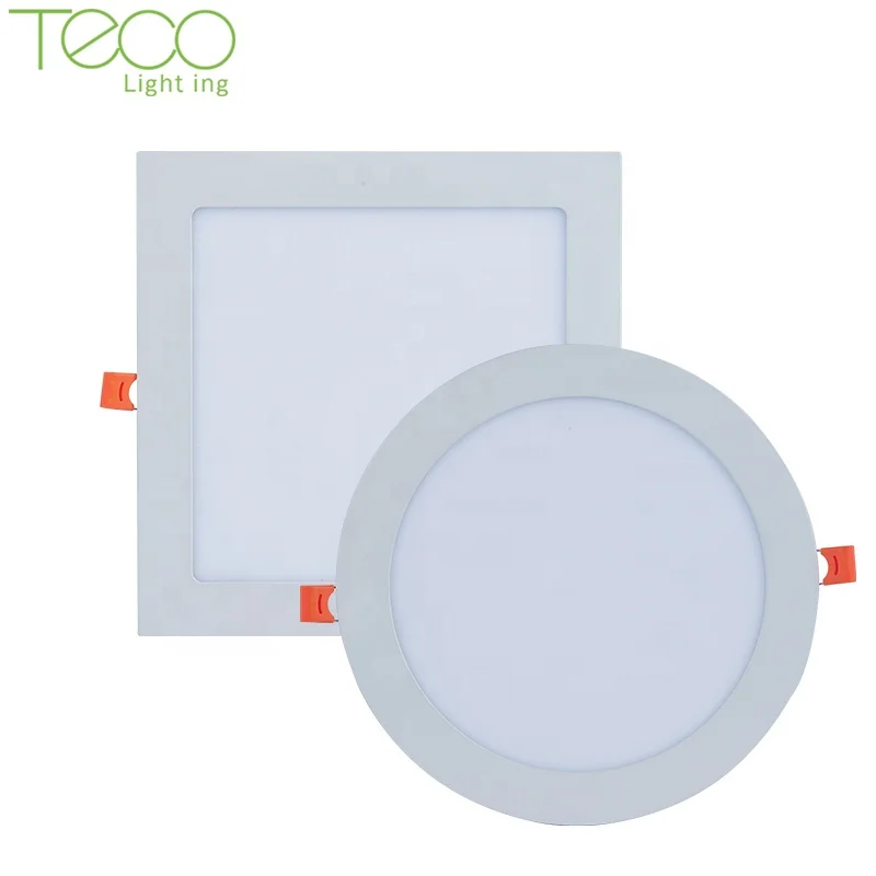 
Modern aluminum home ip44 ce rohs classroom 6w 9w 12w 15w 18w 24w 3w ultra thin square panel light led 