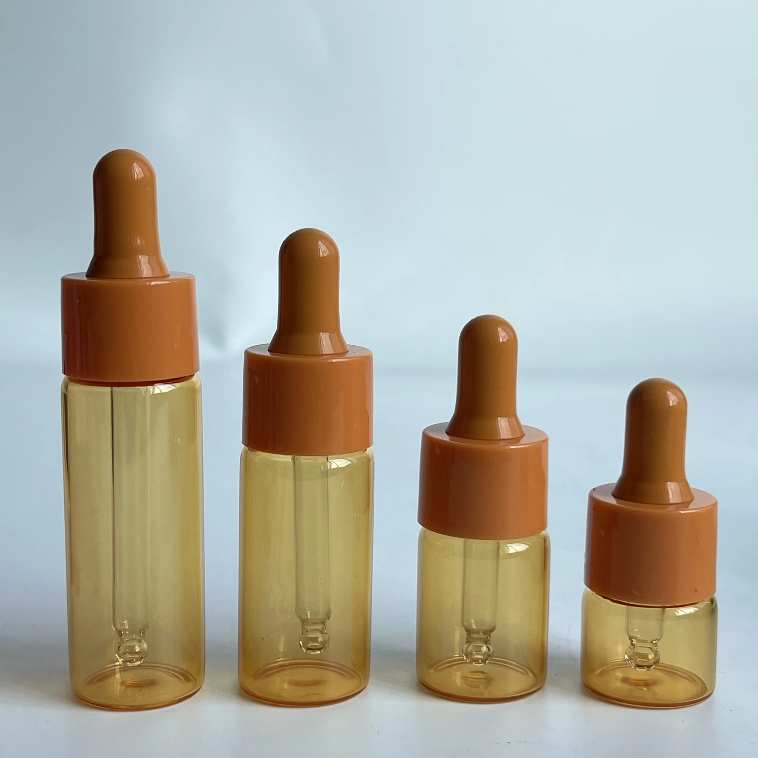 Colorful Frosted Travel Cosmetic Glass Eye Dropper Bottle Empty Essential Oil Bottles With Pure Glass Pipette 15ml 30ml 50ml