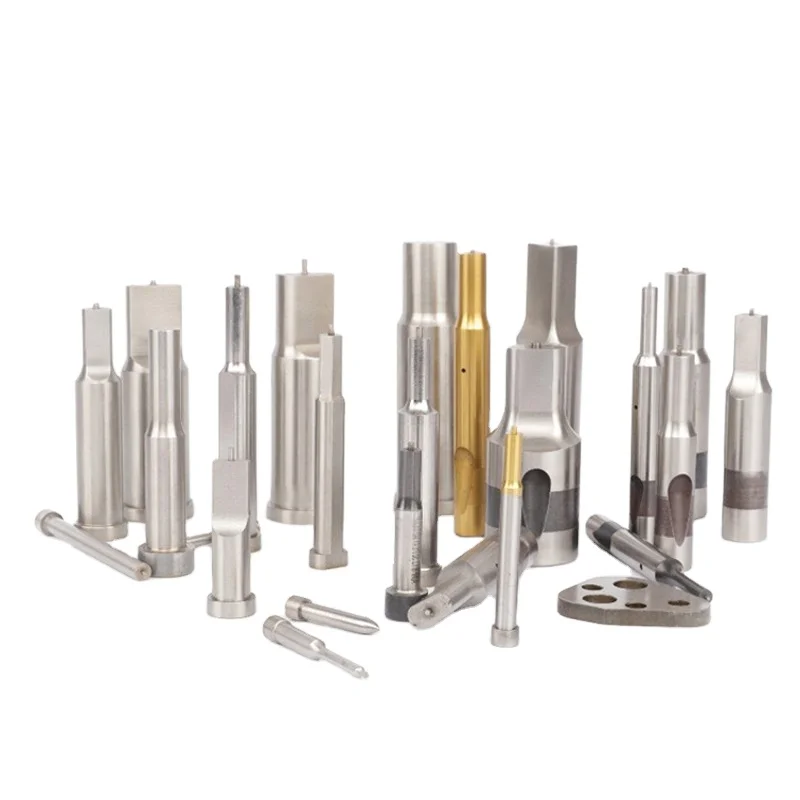 Factory Outlet HSS Machinery Mould Parts Tool Stainless Steel Punch Needle Metal Stamping Punch Guide Post