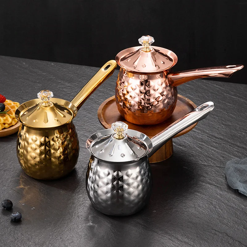 Hot Selling stainless steel Arabian Coffee And Milk Turkish Coffee Pot