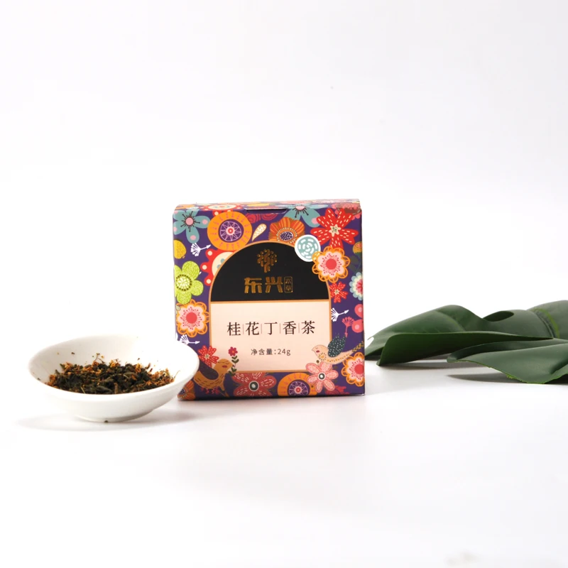 
OEM private label customized herbal tea bag healthy slimming tea osmanthus slimming tea 