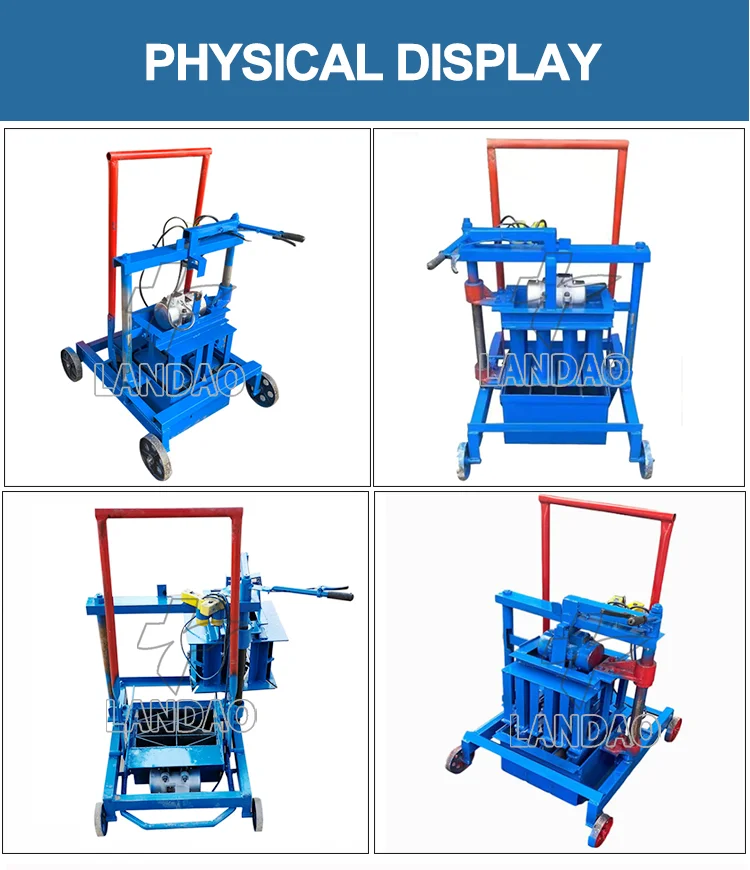 Manual Fly Ash Brick Foam Concrete Block Making Machine