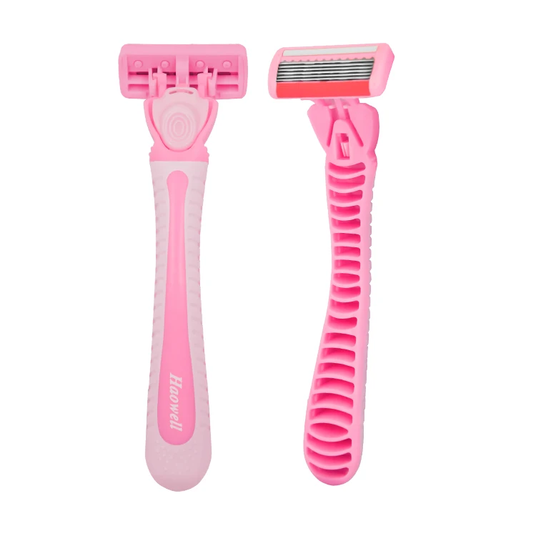 Безопасный картридж B601DRj6 с острыми лезвиями, открытая конструкция и сменная бритвенная система с 6 лезвиями, удобная бритва в блистерной упаковке