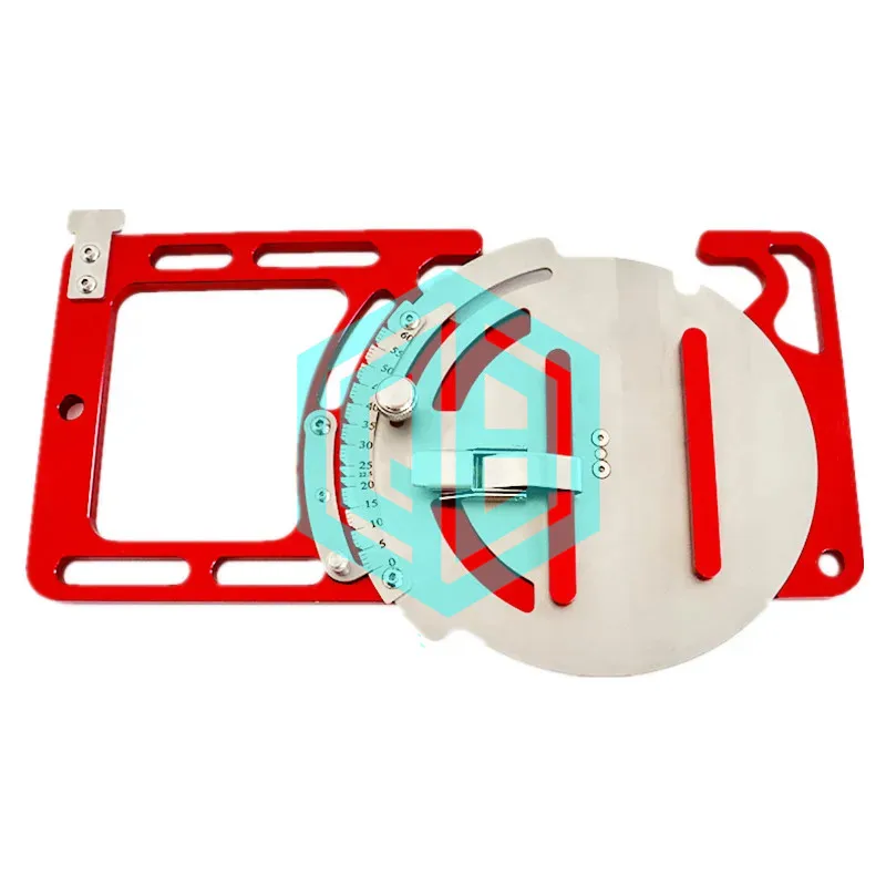 Woodworking Adjustable Angle Guide Rail Clamp for Electric Circular Saw Engraving Machine Angle Cutting Board Auxiliary Tool